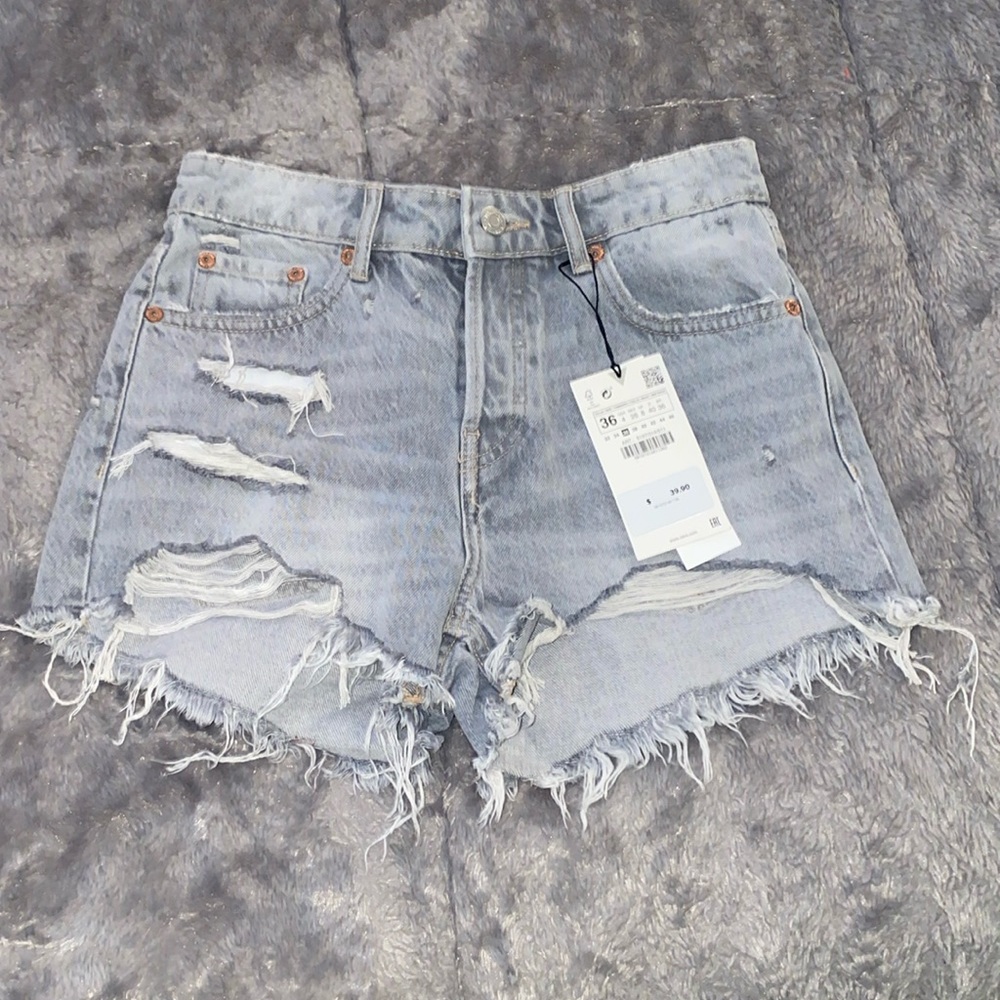 Zara jean shorts